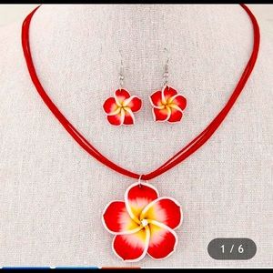 Necklace and earring set